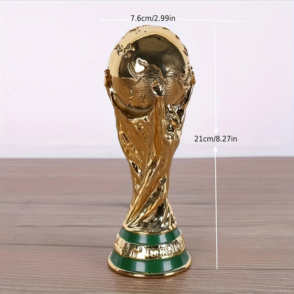 Majestic Resin Football Trophy for Soccer Celebrations - Cyprus