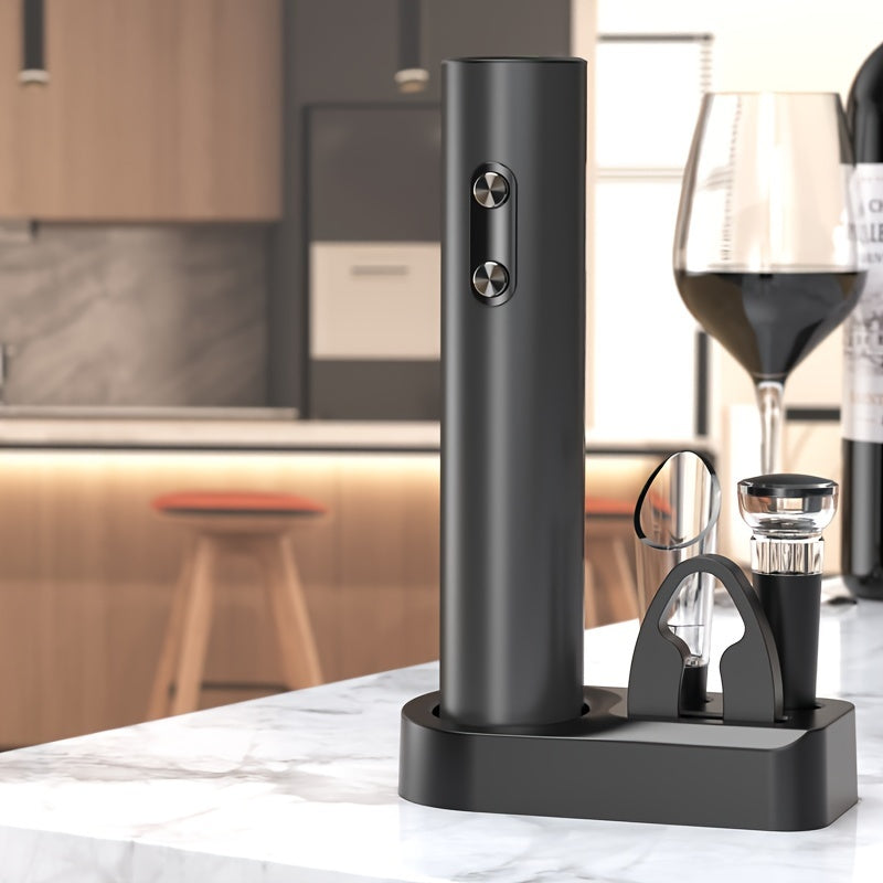 XuanGui 5-In-1 Automatic Electric Wine Opener Set - Cyprus