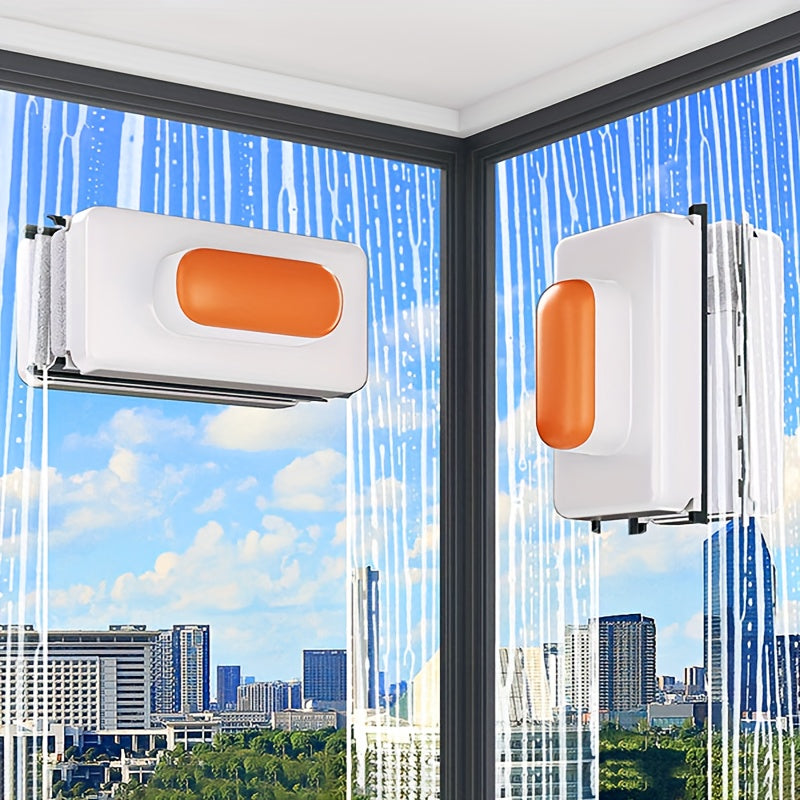 Joybos Double-Sided Magnetic Window Cleaner - Effortless High-Rise & Vehicle Glass Cleaning Tool