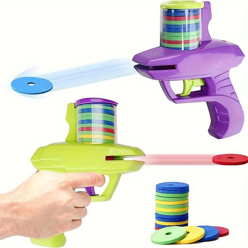 Foam Disc Launcher Flying Disc Handheld Shooter Toy - Cyprus