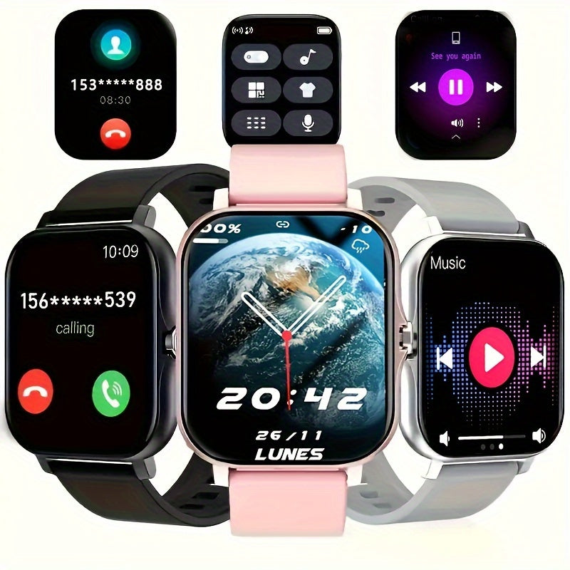 1.83-inch Smart Watch with Wireless Call Answering, Sports Monitoring, Text Message Reminder - Cyprus