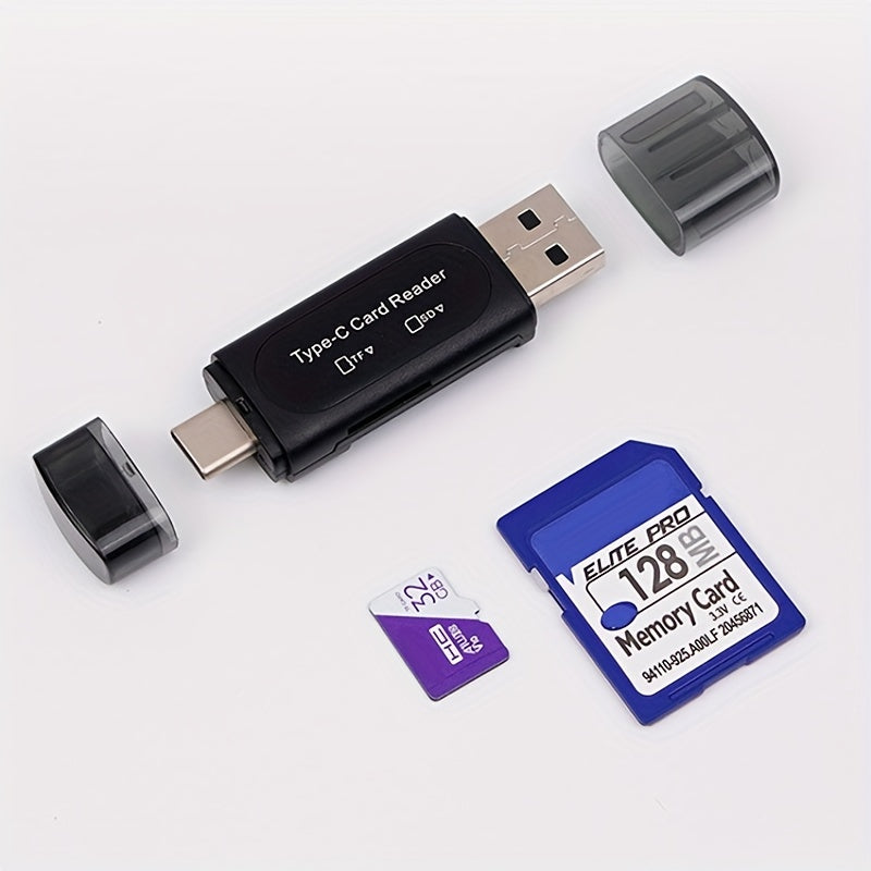 PC & Smartphone için 4in1 USB Micro SD Kart Okuyucu - Cyprus