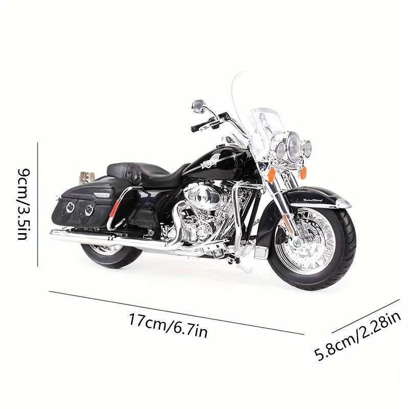 Maisto 1:12 Davidson 2013 flhrc Road King Classic Die Cast Motosiklet Oyuncak - Kıbrıs