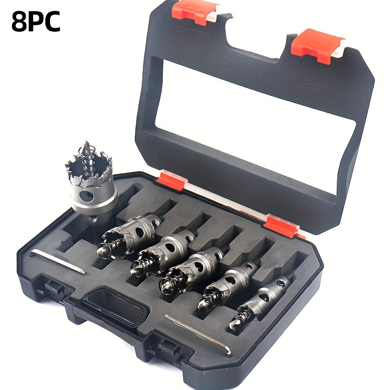 Alloy Hole Saw Set - Carbide Tip TCT Cutter For Stainless Steel - Cyprus