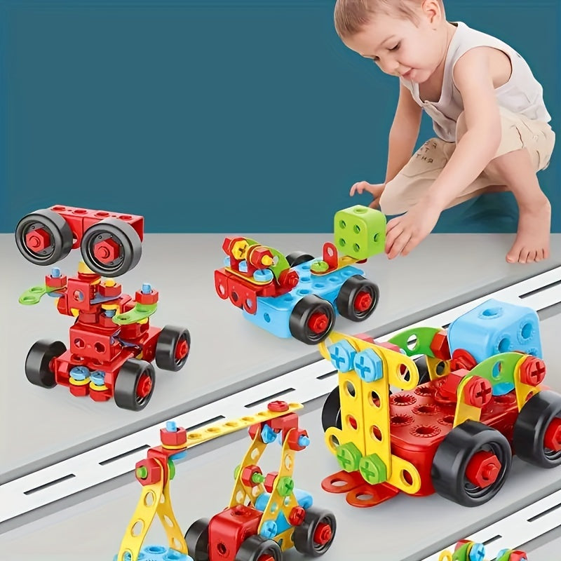 287pcs STEM Toy Set für Kinder - kreatives Bauspiel für 3-6 Jahre - Zypern