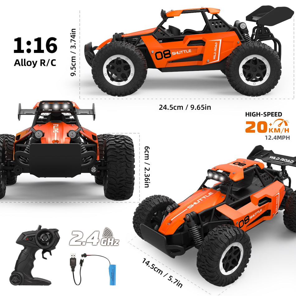 2.4G Remote Control Car, High-Speed All Terrain Off-Road Toy Car - Cyprus