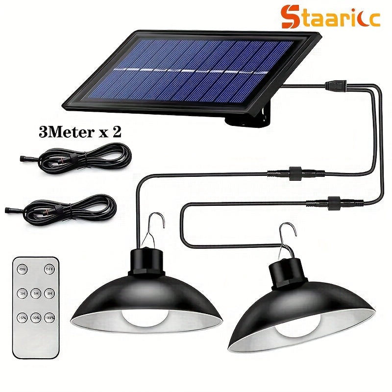 Staaricc Solar Pendant Light with Remote Control - Efficient Solar-Powered Illumination - Cyprus