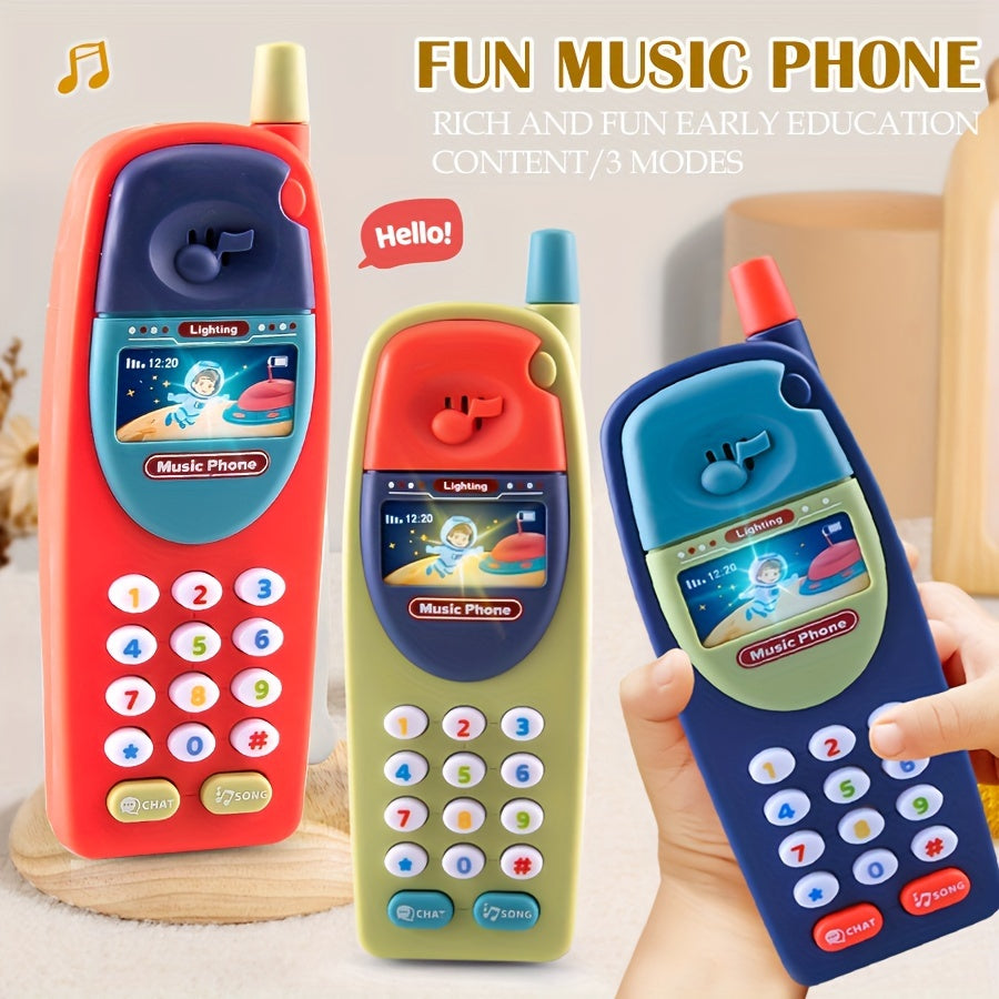 Early Learning Astronaut Phone Toy - Multifunctional, Musical & Educational Plaything - Cyprus