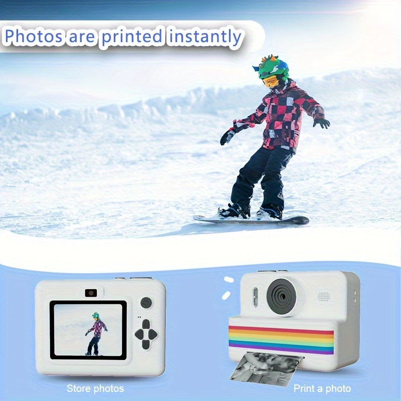 Instant Print Kids Camera Spielzeug mit 720p -Bildschirm - Zypern