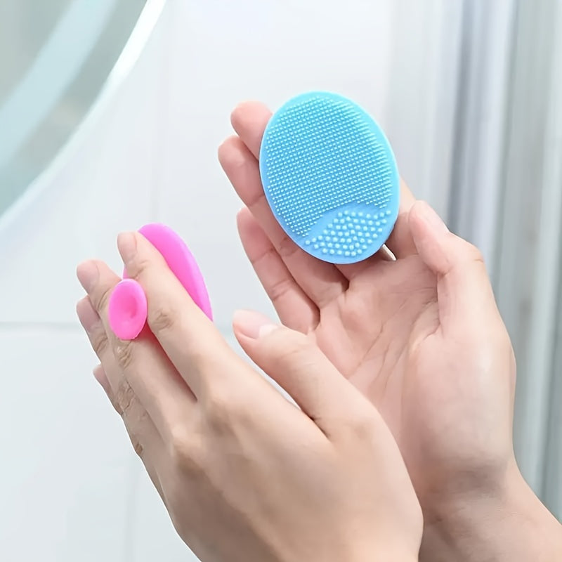 Baby Bath Brush Silicone Massage Scrubber SkinSoother - Essential for Mums with Nails 🛁