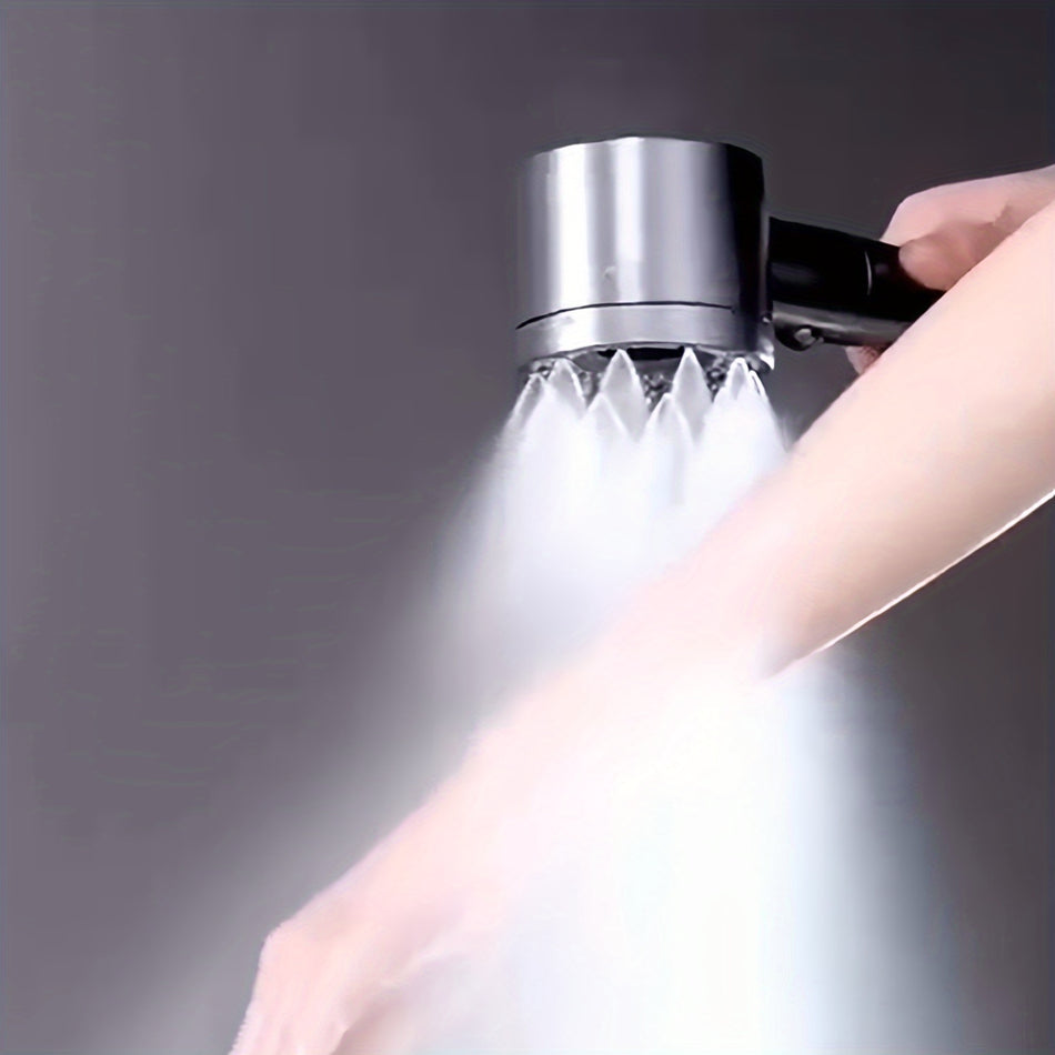 High-Pressure Handheld Shower Head With Massage Setting - Wall-Mounted, Filtered Water Spray - Cyprus