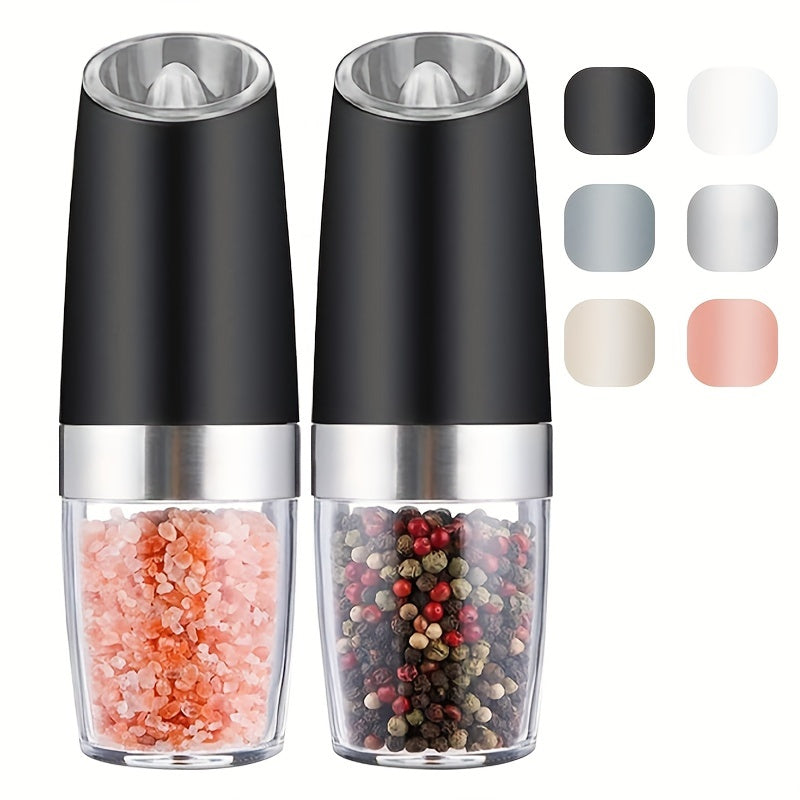 PANCERKA Electric Salt and Pepper Grinder Set with Adjustable Coarseness