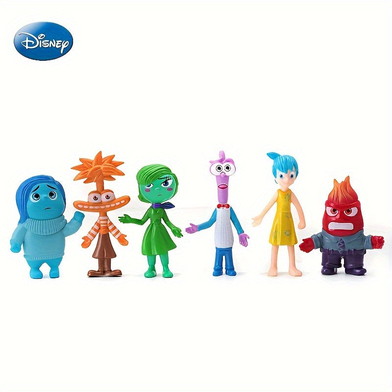 Inside Out 6-Piece PVC Action Figure Set - Home & Party Decor Toy Story Party Decorations - Cyprus