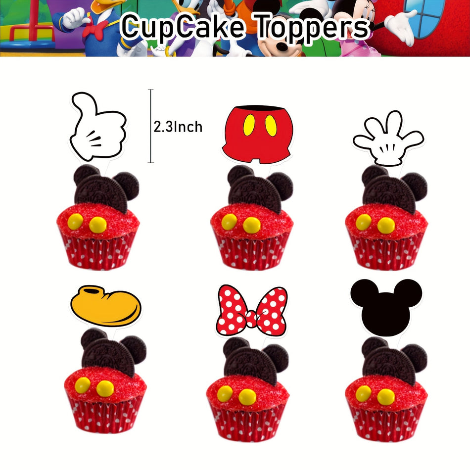 Mickey Mouse Birthday Party Kit - Επισήμως άδεια - Εορταστικά διακοσμητικά κιτ για τους εορτασμούς γενεθλίων Mickey & Minnie Mouse - Κύπρος