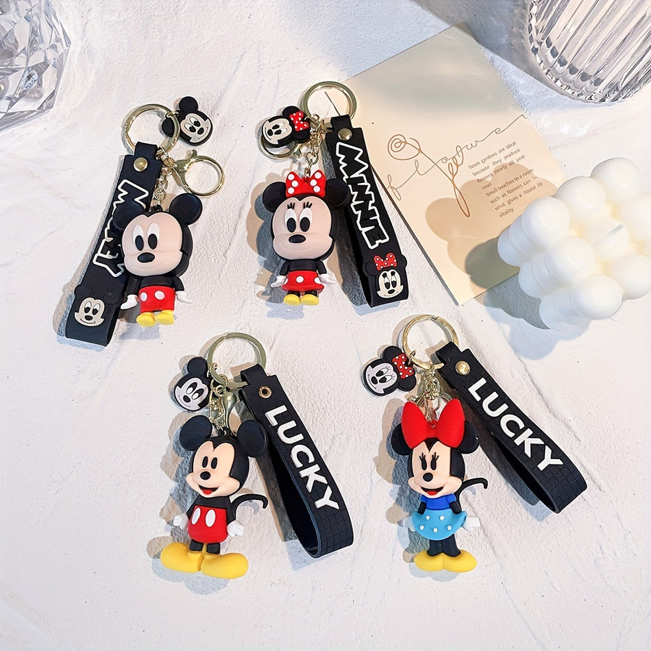 Mickey Minnie Cartoon Characters Keychain for Men - Cyprus