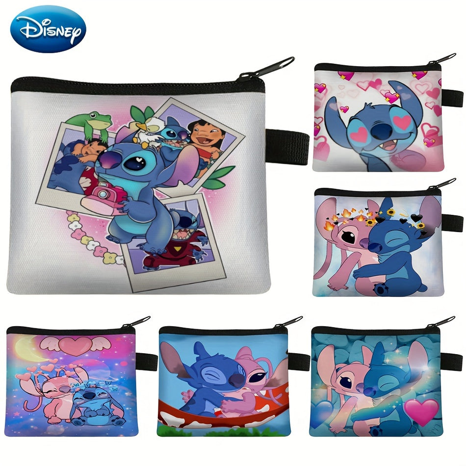 Stitch Coin Purse - Compact Cartoon Design for Coins and Makeup Storage - Cyprus