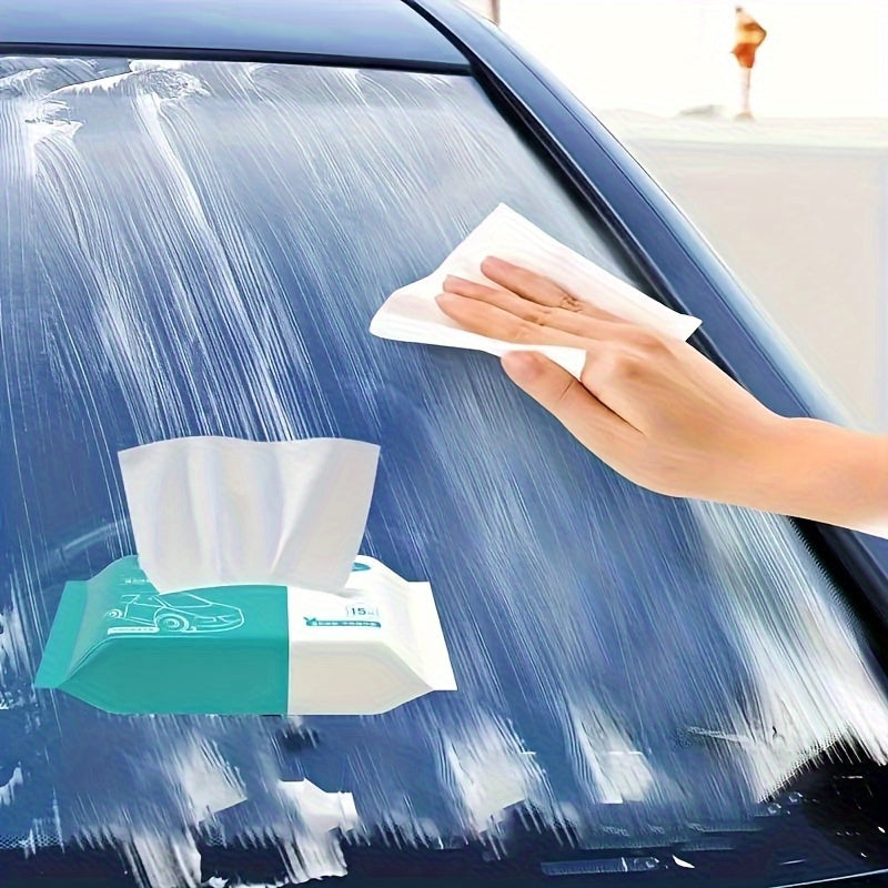 Car Glass Oil Film Cleaning Cloth - No Windshield Purification Needed - Cyprus