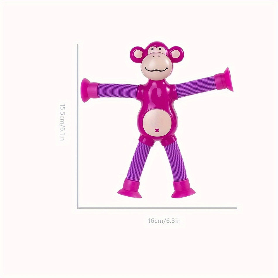 Stretchy Monkey Suction Cup Toy - Fun for Kids Aged 3-12 - Cyprus