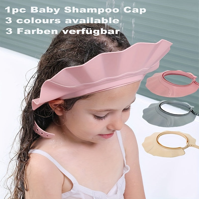 TWO DADS Baby Shower Cap Adjustable Hair Wash Cap Eye Protection Head Water Cover 🌟