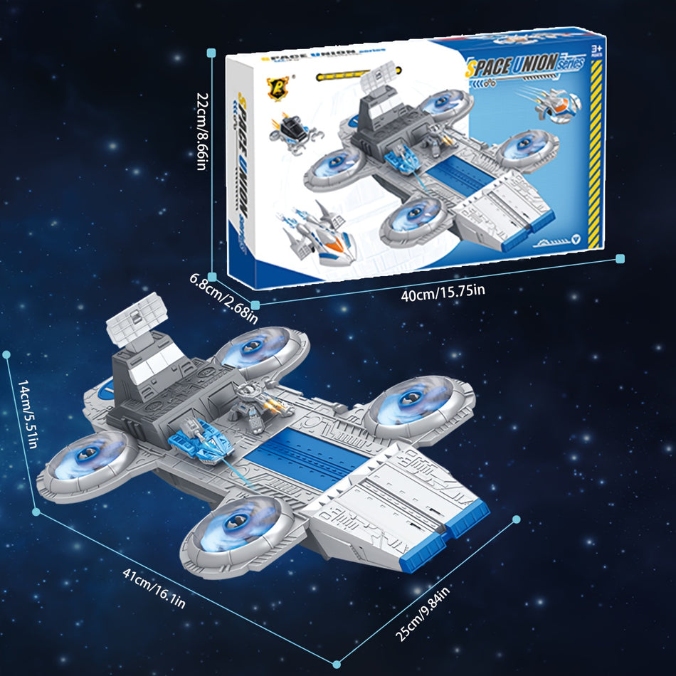 Wind-Powered Spacecraft Toy Set for Boys - Cyprus