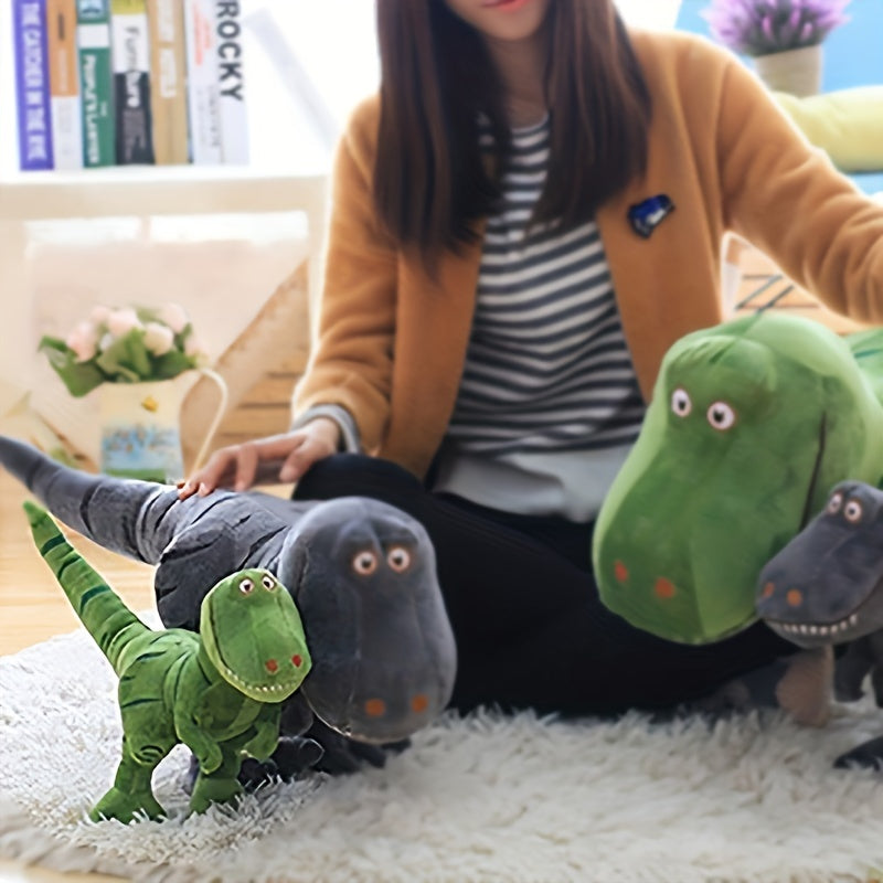 Green T-Rex Tyrannosaurus Stuffed Dinosaur Plush Toy - Cyprus