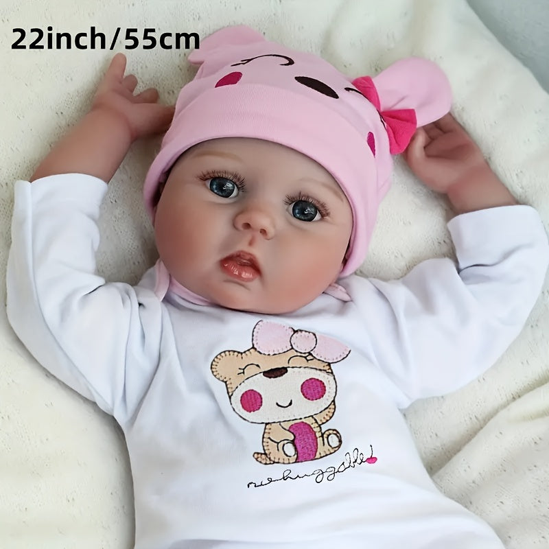 55.88 cm Realistic Reborn Doll - Best Gift for Halloween/Thanksgiving/Christmas - Cyprus