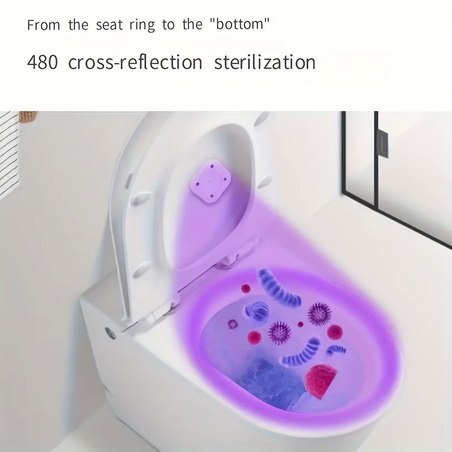 Intelligent UV Toilet Disinfection Lamp - Rechargeable & USB Charging