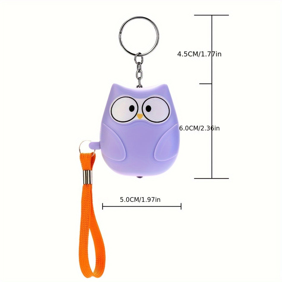 130dB Personal Alarm with LED Light - Women Elderly Safe Keychain - Cyprus