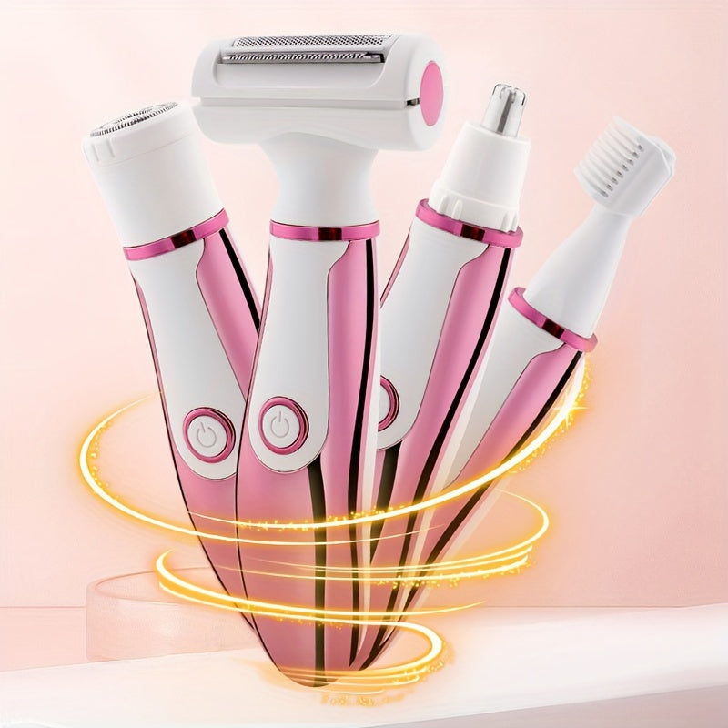 GERTZY 5-in-1 USB Rechargeable Electric Hair Remover for Women - Cyprus