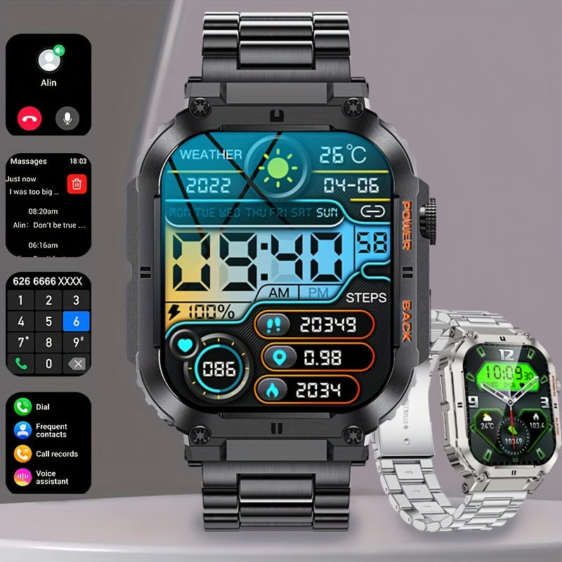 HD Smart Watch with Wireless Call & Multi Sports Modes - Cyprus