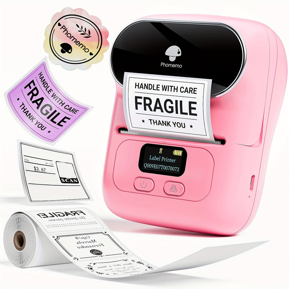 Phomemo M110 Label Maker Printer - Wireless & Portable Thermal Printer with Label Roll - Cyprus