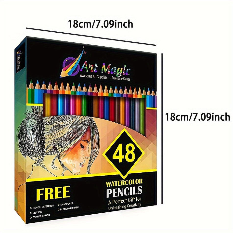 Kalour Watercolor Pencils Set - Premium Art Supplies for Adults and Teens - Cyprus