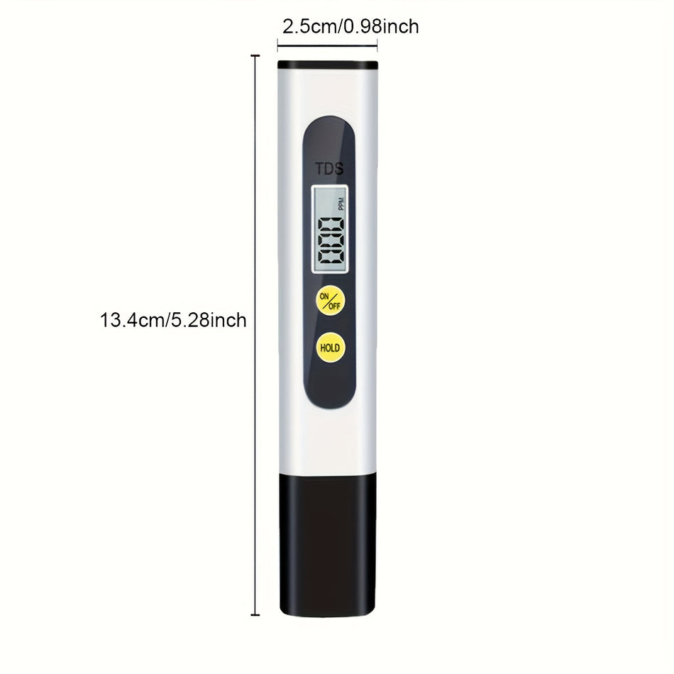 Cloud Prime TDS-M2 Digital Water Quality Test Pen - 0.1 Precision, Battery Powered - Cyprus