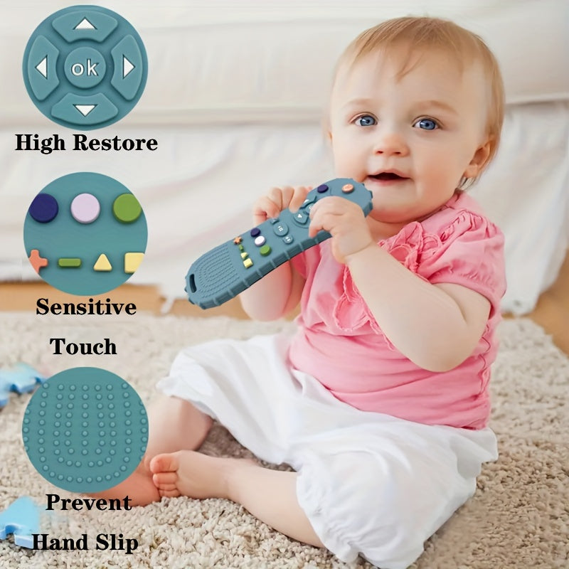 Silicone Baby Remote Control Teether - Food Grade, Great Gift for Various Occasions!