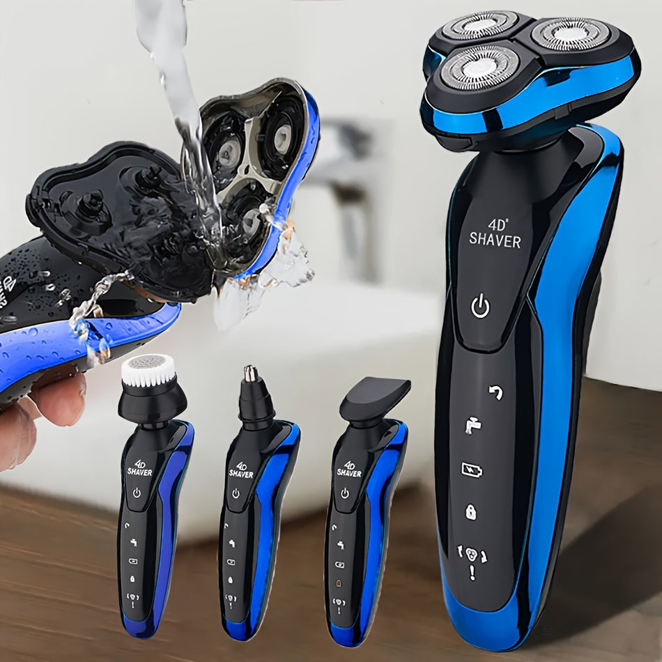 Men's Multifunctional Electric Shaver with Quick Charge - Cyprus