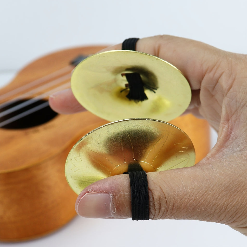 Mini Musical Finger Cymbals - kreatives Percussion -Duo für die Leistung