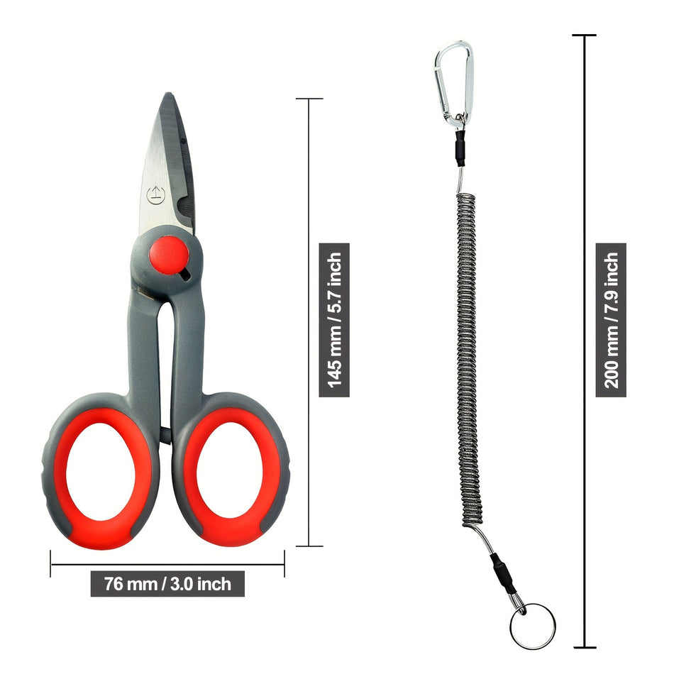 Industrial Scissors, Lightweight Stainless Steel Blade Shear - Cyprus