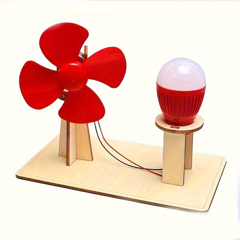 Wind Power Generation Model Kit for Fun STEAM Experiments