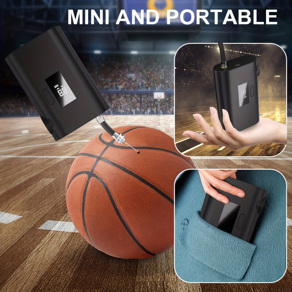 Wireless Electric Ballpumpe - Automatische 12 psi für Basketball, Fußball und mehr - Zypern