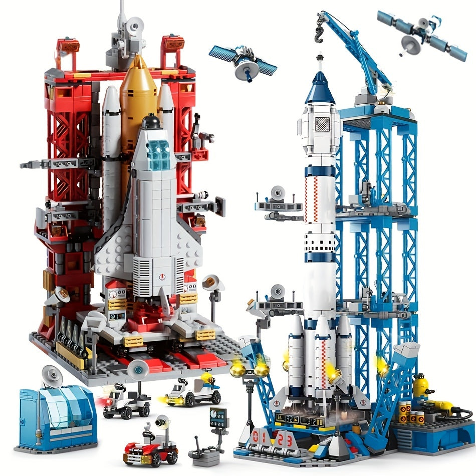 Space Shuttle and Rocket Launch Center Building Set - Cyprus