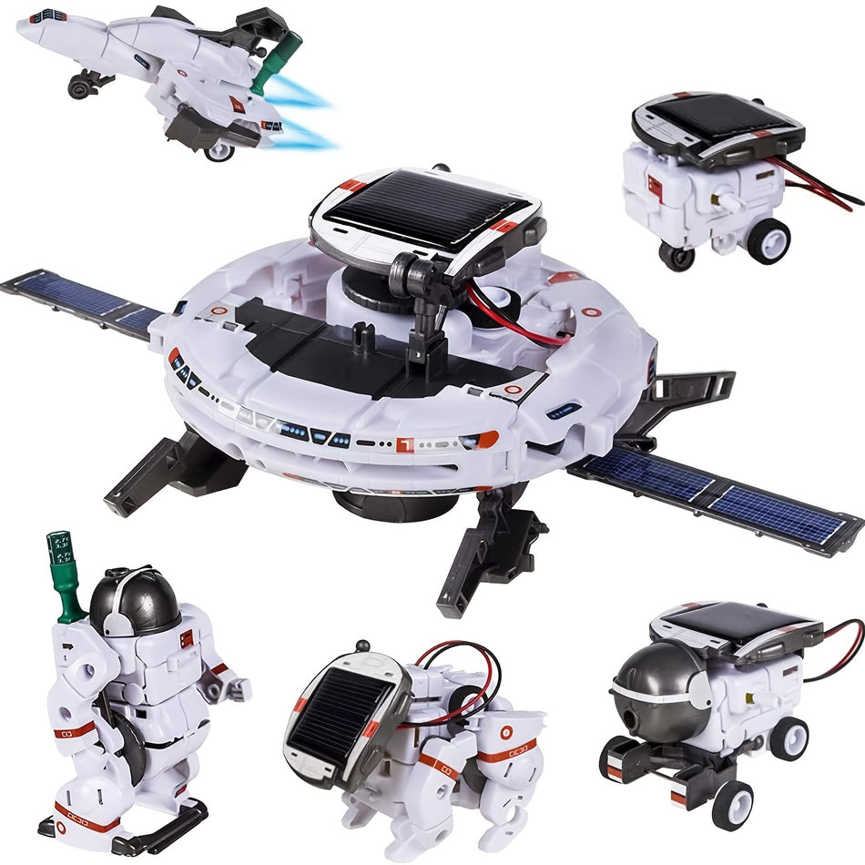 6-in-1 STEM Solar Robot Kit for Kids Aged 8 to 13 - Cyprus