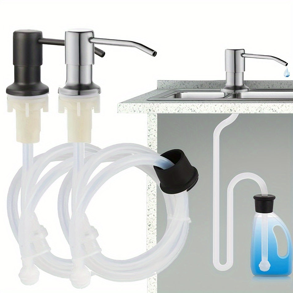 Stainless Steel Sink Soap Dispenser Pump Set - Cyprus