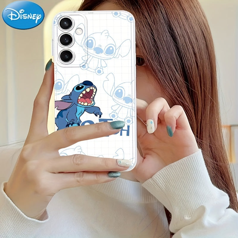 UMLilo & Stitch Cartoon TPU Phone Case for Galaxy S22/S23/S24 Series - Durable Protective Cover - Cyprus