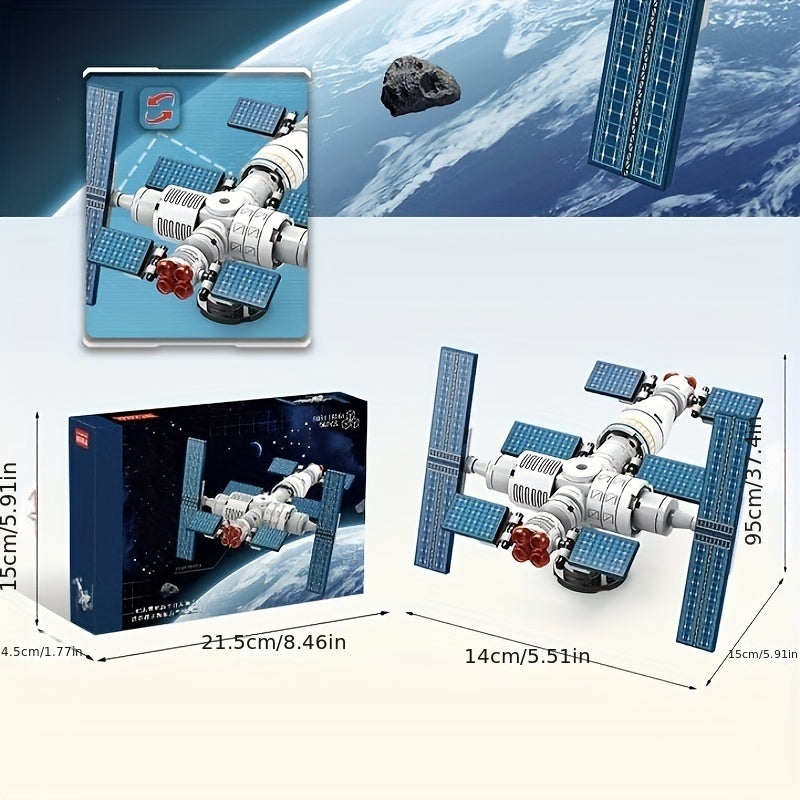 Assembly Space Shuttle Rocket Space Station Building Blocks Toy - Cyprus