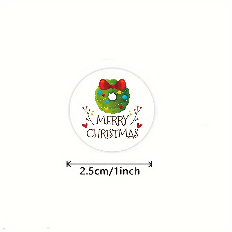 Cartoon Christmas Stickers, Holiday Party Decor - Cyprus