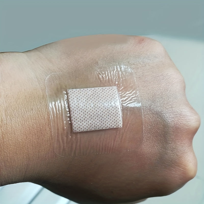 Waterproof Transparent Medical Adhesive Wound Stickers - Easy First Aid Care, Disposable & Square Shaped - Cyprus