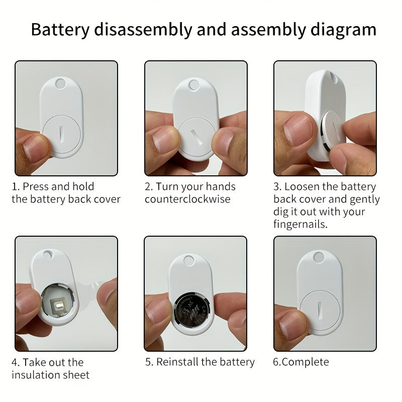 Smart Anti-Lost Tracker with Bi-Directional Alarm for Phone & Wallet - Cyprus