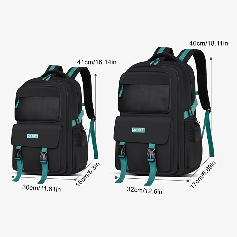 Versatile Large Capacity Student Backpack - Cyprus