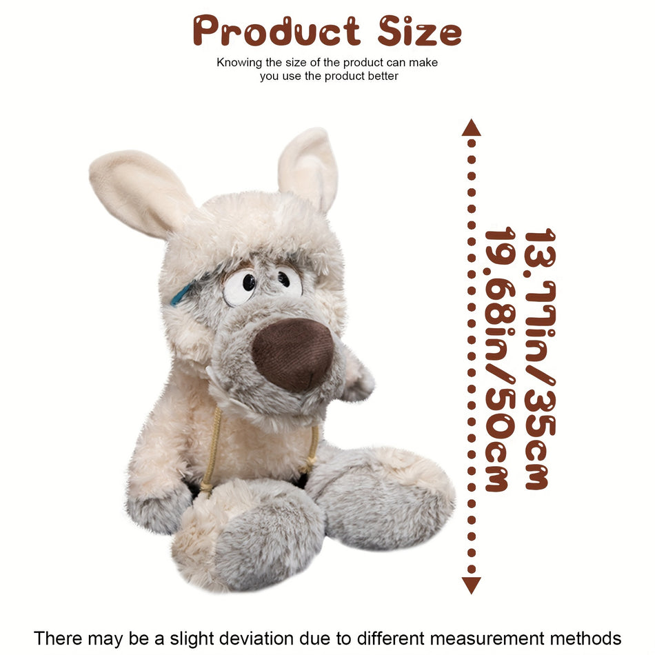 Wolf in Sheep's Clothing Plush Figures - Soft Polyester Stuffed Animal Toys - Ideal Gifts for 0-3 Years Old - Anime Game Character Dolls - Cyprus