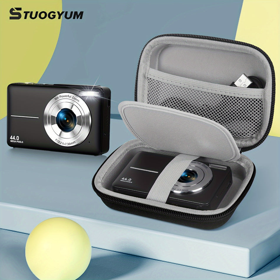 Stuogyum DC403 44MP Compact Digitalkamera mit FHD 1080p -Video und 16x Zoom - Zypern